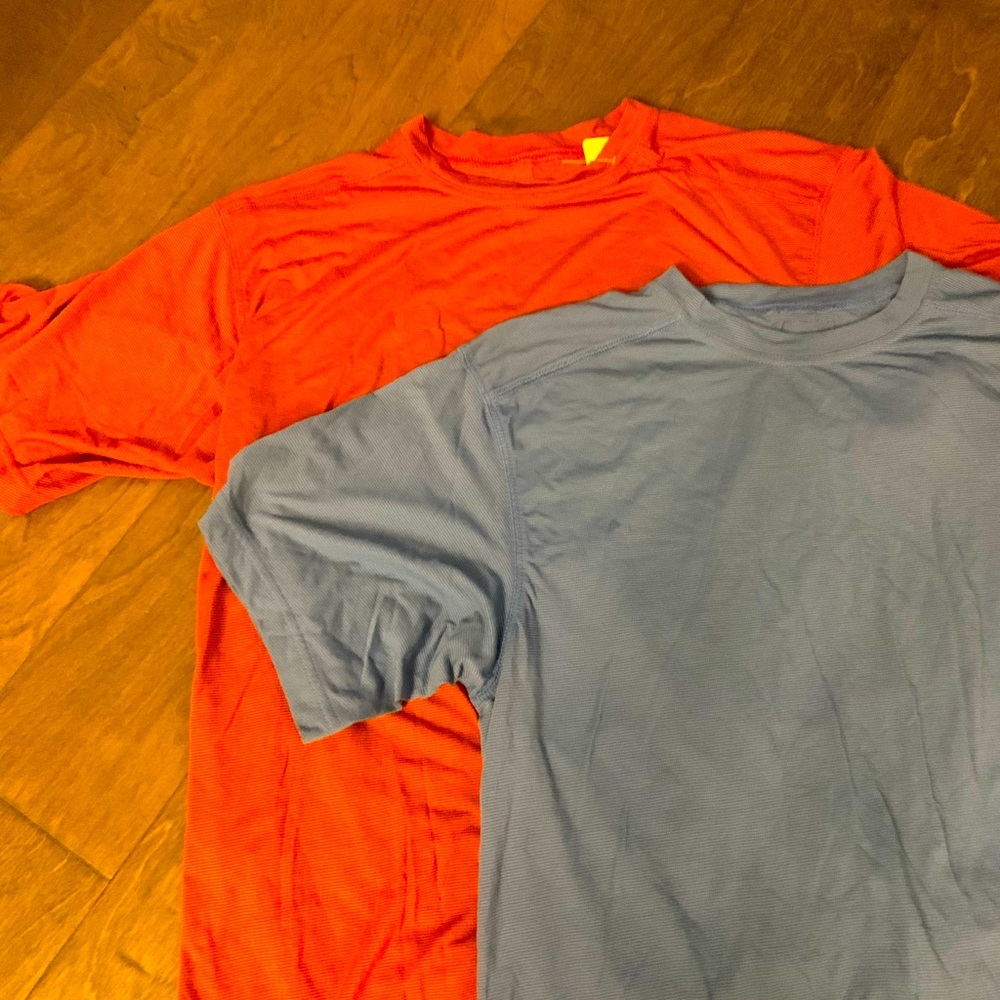 2 Columbia GRT Tech Shirts size L